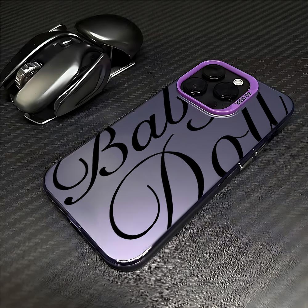 Stylish Baby Doll Phone Case For iPhone 17 Air 16 e 15 14 13 12 11 Pro Max Plus Mini SE 2020 2022