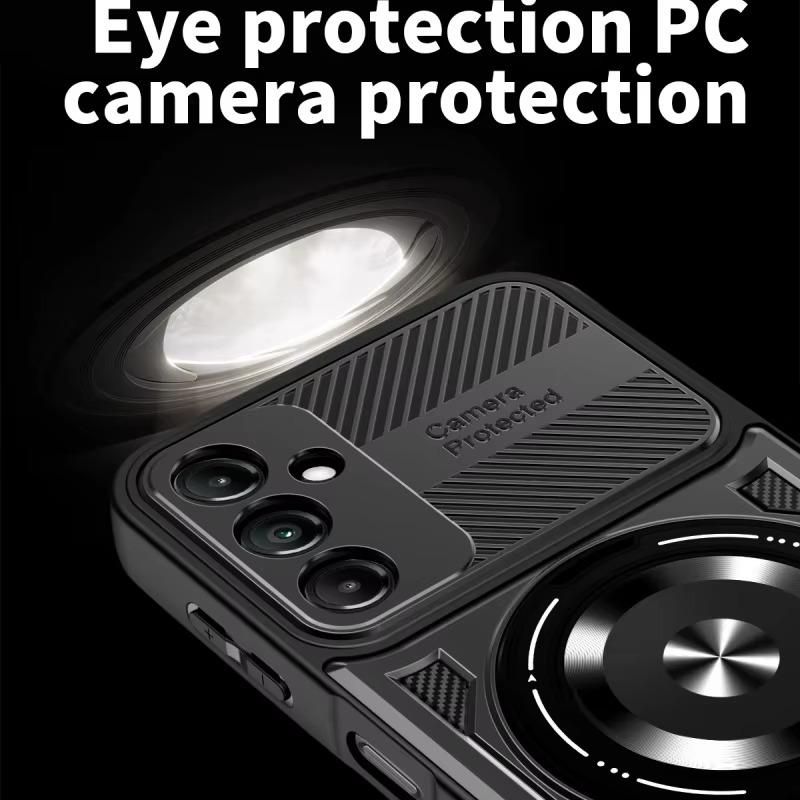 Luxury Magsafe Magnetic Wireless Charging Armor Case For Samsung Galaxy A26 Military Finger Ring Holder Protective Case