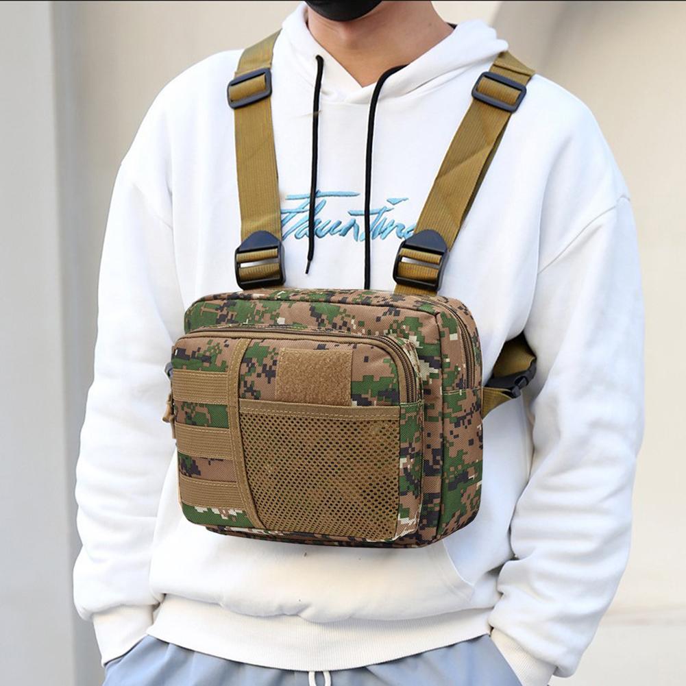 600D Nylon Camouflage Hunting Vest Plate Carrier Vest Body Molle Waistcoat Adjustable Men Women Airsoft Equipment for Camping