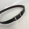 Used Cartier Tank Buckle Reversible Leather Belt for Men