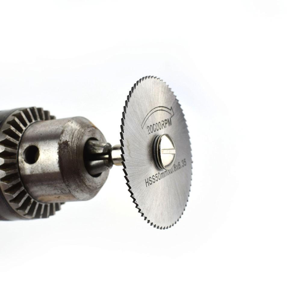 Electric Grinder Accessories: Mini High-Speed Steel Cutting Disc (22-50MM) Small Saw Blade for Wood Cutting, Single Pack.