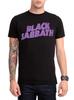 Maglietta Logo Viola Black Sabbath