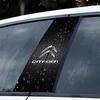 2 Stück Auto B-Säulen Aufkleber Tür-Mittelpfosten Kratzschutz Aufkleber für Citroen C3 C4 DS C-ELYSEE DS3 DS4 Berlingo Cactus C4L C5 C6