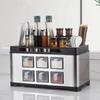 Mailang Stainless Steel Kitchen Seasoning Storage Rack Set