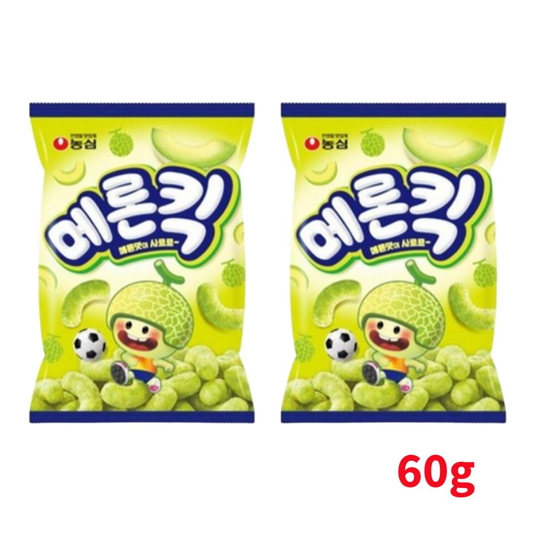 

Корейский слоеный снек – Banana Kick, Melon Kick (26 вариантов) #Melon 60g x 2pcs