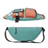 Y9574 Canvas Umhängetasche Rucksack Leichte Sport Brusttasche Grün