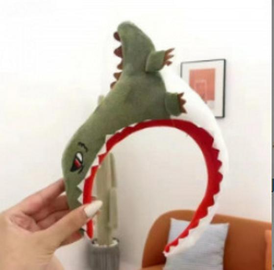 Diadema de Dibujos Animados Linda: Diseños Divertidos de Dinosaurios, Tiburones y Carpas para Niños y Adultos - Perfectos para Fotos y Actuaciones.