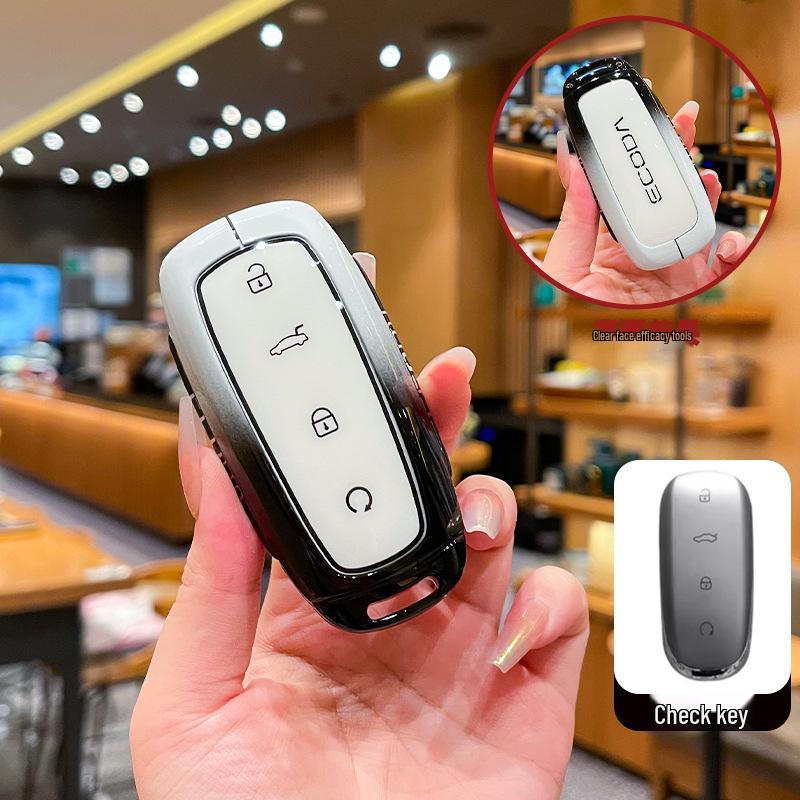 Chery Omoda Zinc Alloy Key Case: High-Grade Metal Shell for Remote Control Lock Key