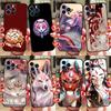 Kitsune Fox Japanese Art Case For Samsung Galaxy S25 Ultra S23 S22 S21 S20 S24 Ultra S9 S10 Plus S25 FE Phone Cover