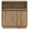 LED Sideboard Artisan Oak 71 x 34.5 x 75 cm engineered wood