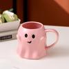 Halloween Ghost Mug Adorable Ceramic Ghost Mug Spooky Novelty Ghostface Coffee Cup Mug Tea Breakfast Milk Cup Coffee Cup 400ml