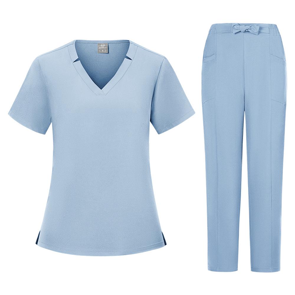 Unisex Nurse Scrub Suit - Sweat-Wicking & Heat-Dissipating