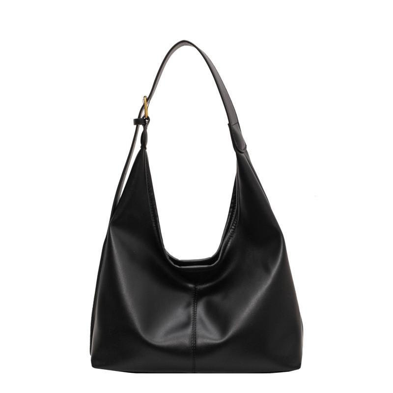 Ielgy Large-Capacity All-Match Mori Style Korean Version Retro Casual Underarm Baguette Bag