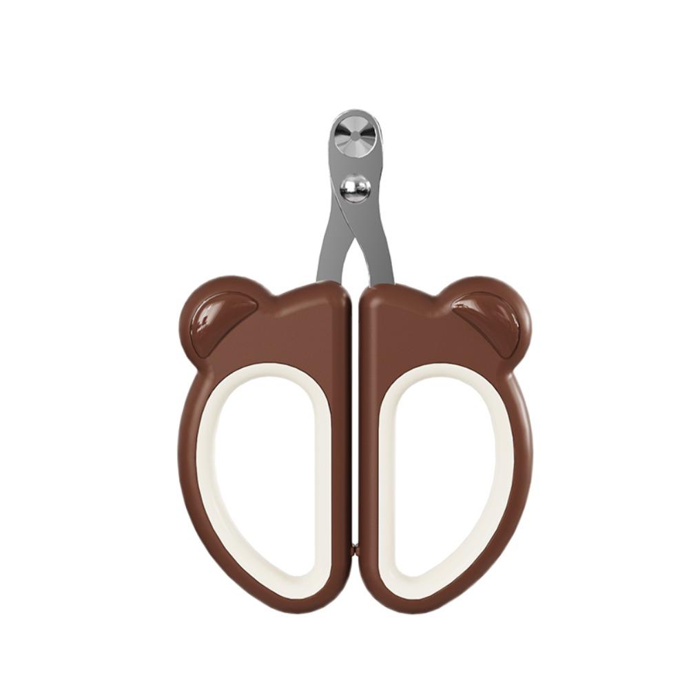 

Circular Hole Pet Nail Clipper Multifunctional Dog Nail Clippers New Cat Nail Clipper коричневый