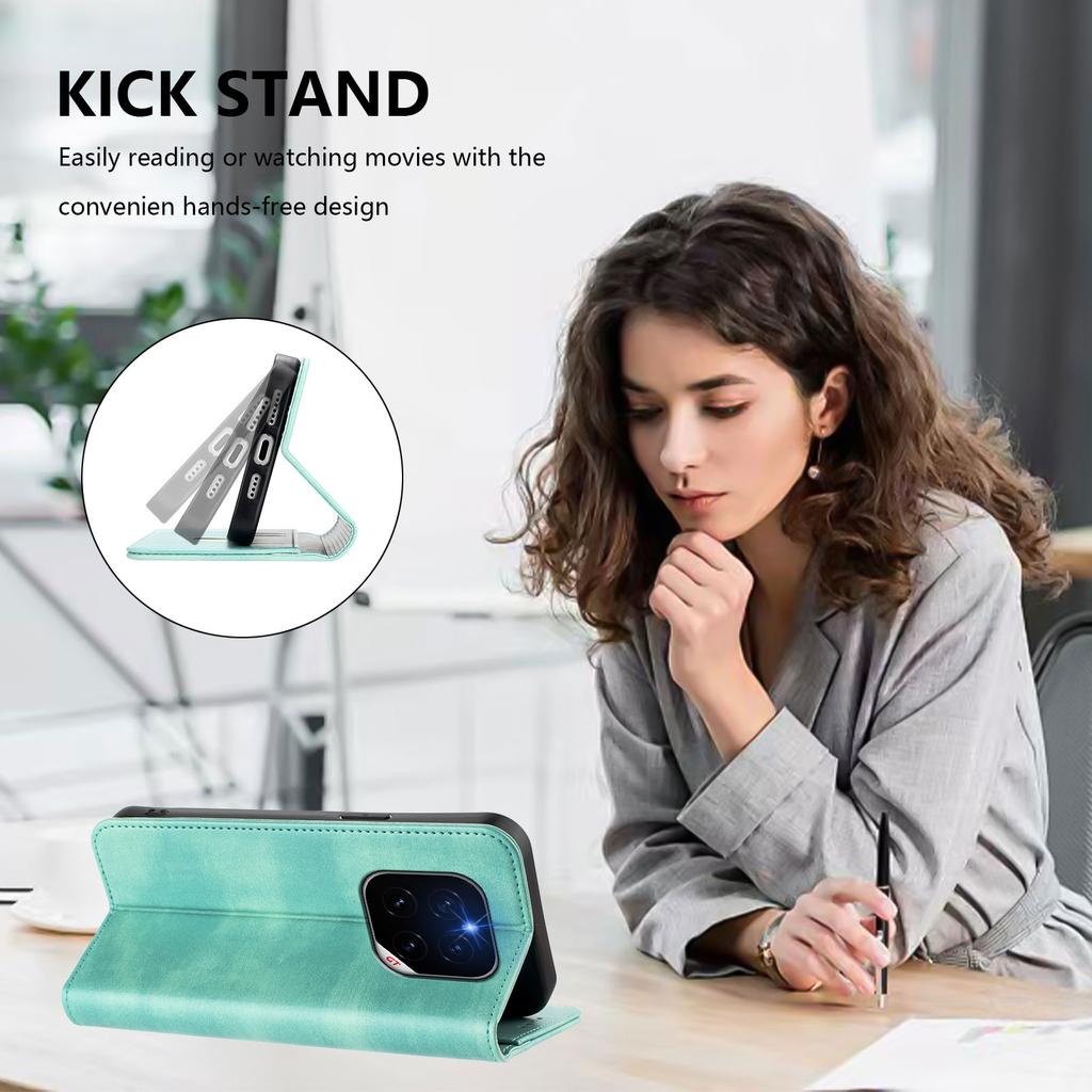 For Honor GT Pro Wallet Cases Retro Texture RFID Blocking Leather Phone Cover