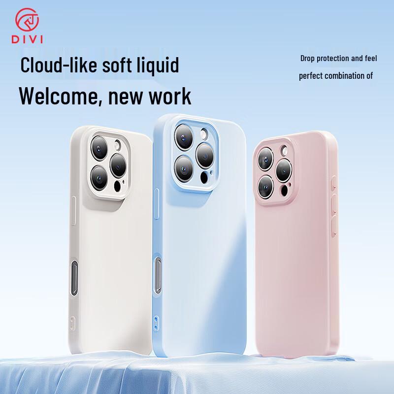 First Guard Cloud Sense Liquid Silicone iPhone Case