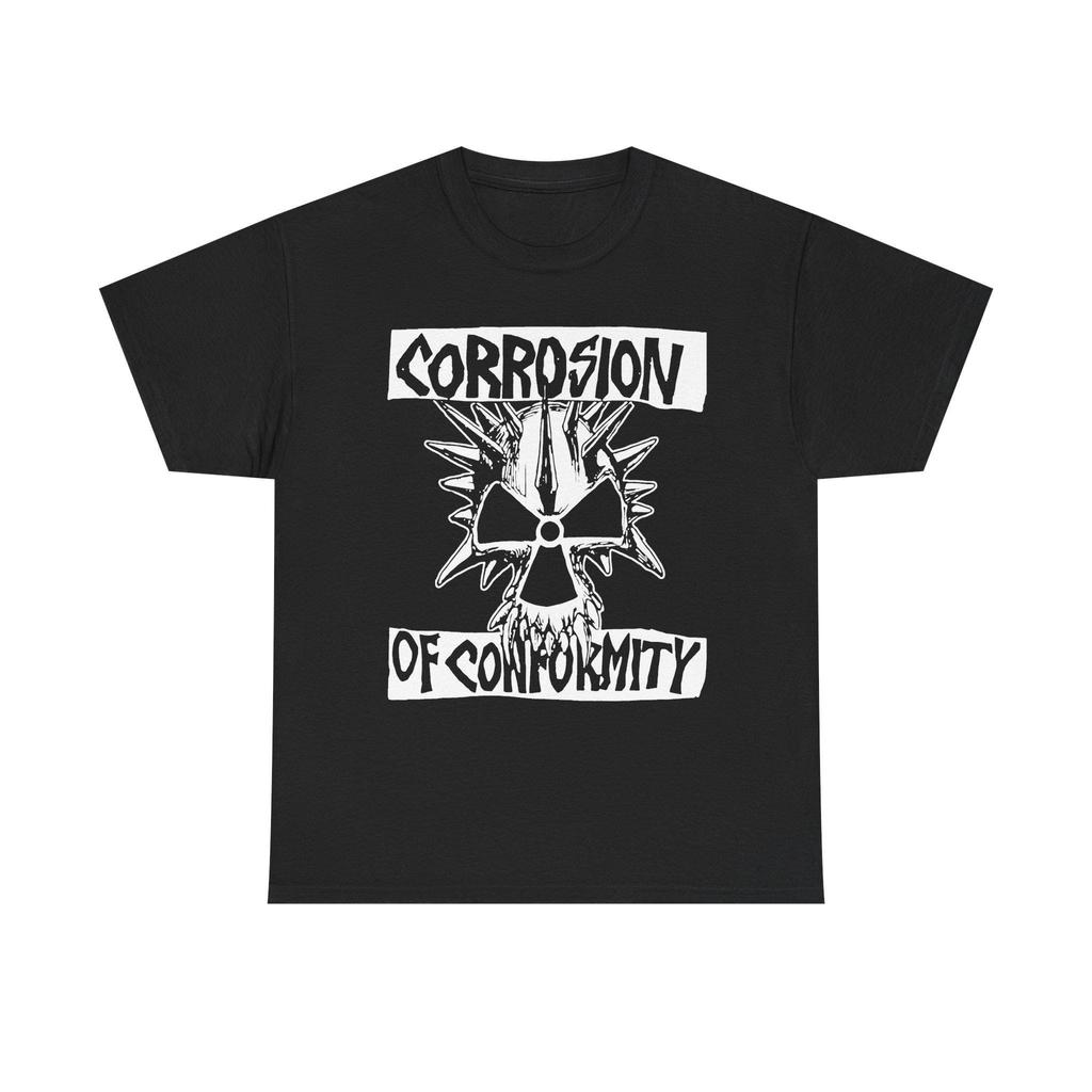 Corrosion Of Conformity T Shirt Sludge Metal Stoner Metal Doom Southern Heavy Metal Band Vintage Graphic Tee Heavy Cotton