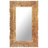 Day and Night - Day and Night Solid Mango Wood Mirror 80x50 Cm
