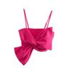 Bow Top, Strapless Suspender for Women Bow Top Bandeau Sling Female