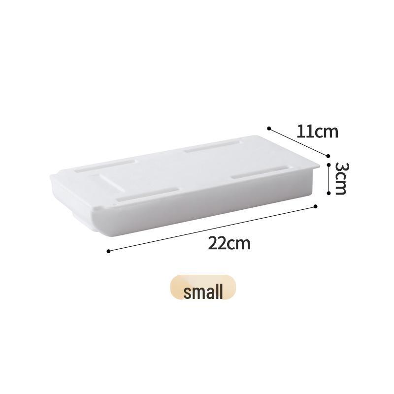 

Under-Desk No-Drill Pull-Out Storage Box for Office & Cosmetics