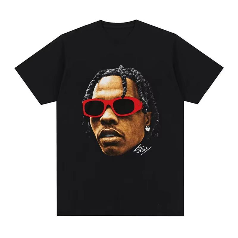 

Unisex Clothing Unisex Hip Hop Rapper Lil Baby T Shirt Vintage Graphic Tee Shirt 100 Cotton Short Sleeve Oversized Tshirt Harajuku 4XL