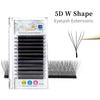 Yelix Cilios 5D W Shape Eyelash Extensions 4D/6D/8D Premade Volume Fans Natural Soft Automatic Flowering Lash Makeup Supplies