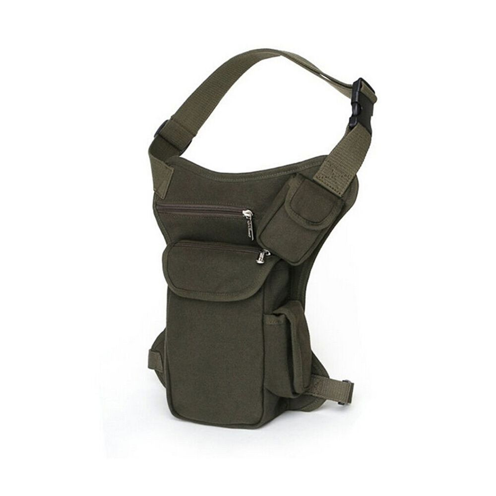 Canvas Outdoor Thigh Drop Leg Waistband Bicycle Cycling Phone Wallet Waist Bag Fanny Packs Leg Bag