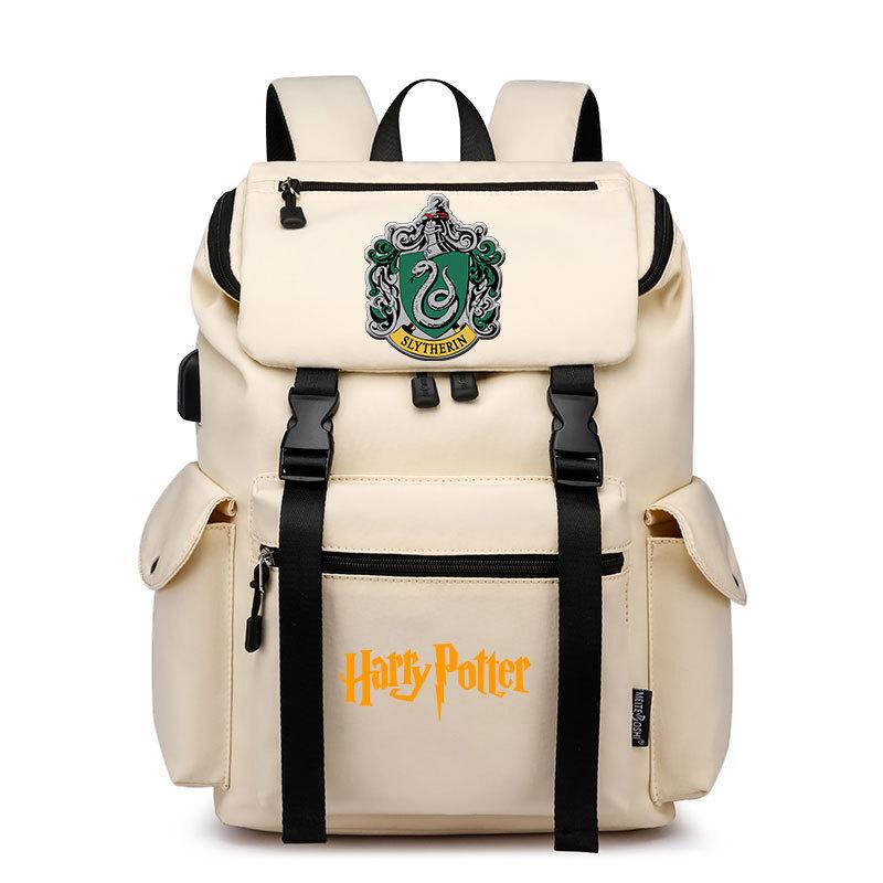 Harry Potter Backpack Men'S Fashion Versatile School Bag Female Student Backpack Travel Bag