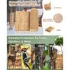 Regulable Burlap Tree Root Guard Thermals Insulation Cover Cold Weather Plant Protecting Gardening Tool