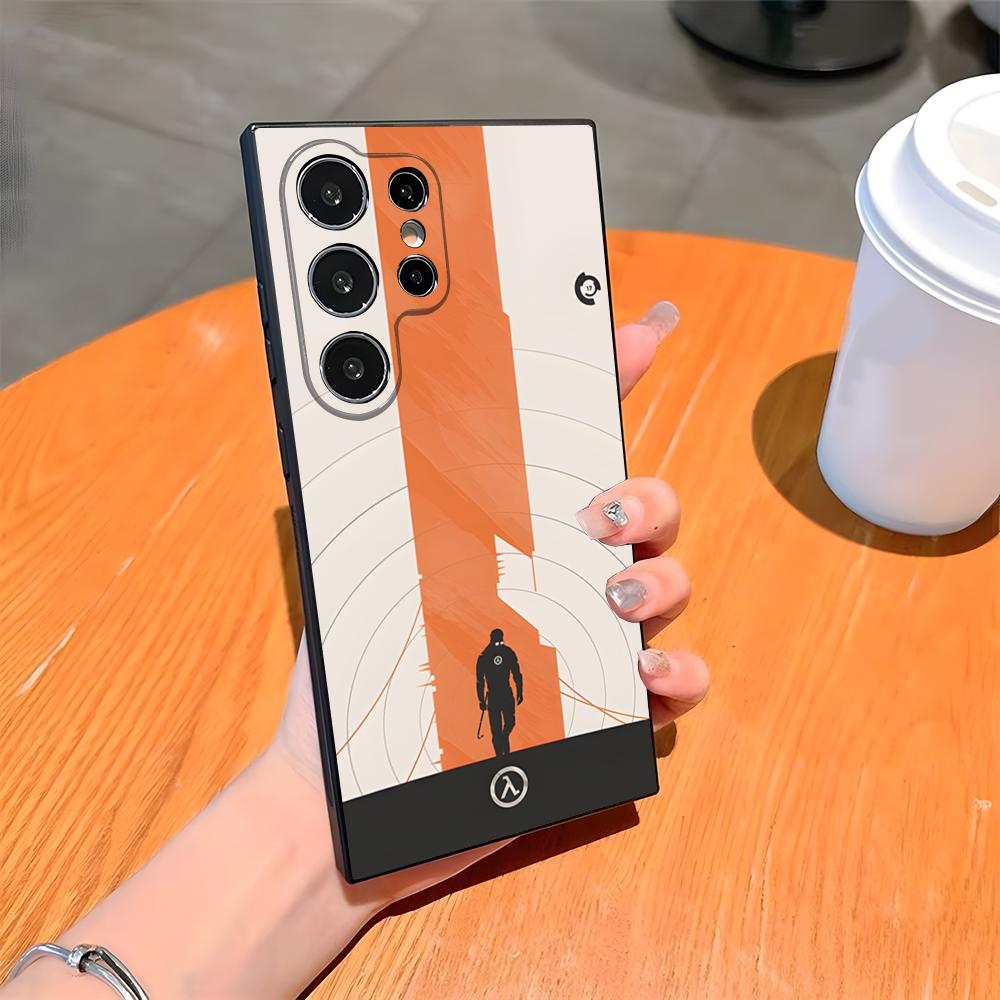 

Half Life Game Phone Case For Samsung S25 Ultra S24 S23 Fe S22 S20 S21 Plus A54 A34 A53 A16 Back Cover Samsung s24fe