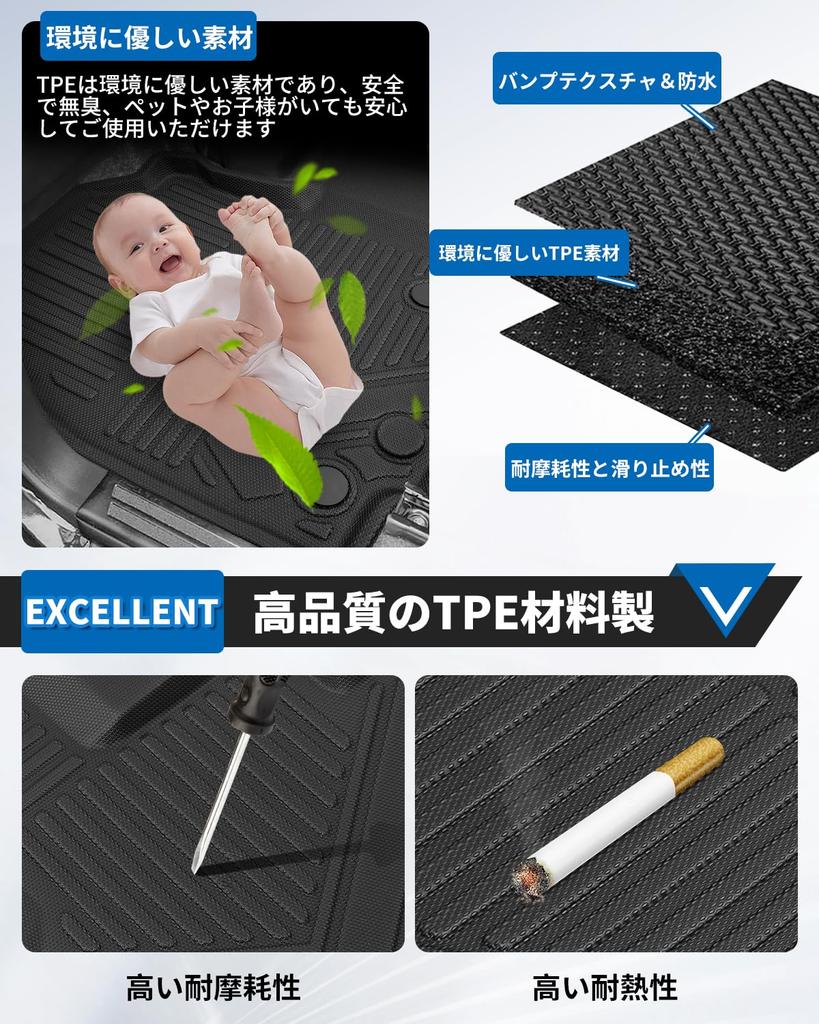 New Suzuki Spacia Floor Second Floor and Luggage Mat for the Spacia Custom Including the MK94S Luggage Tray with Raised Compatible with Models from