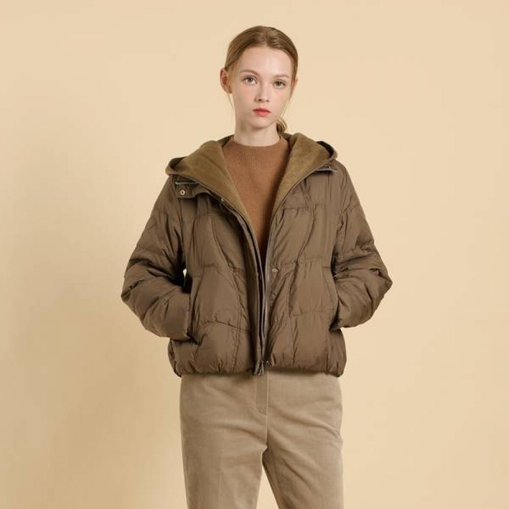 BCBG Handmade Duck Down Hoodie B5w9y994