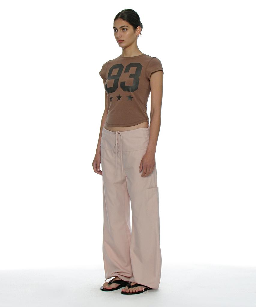 PARTIMENTO WOMEN Rounded Drawstring Pants_8 Colors