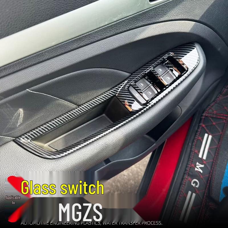 MG ZS Glass Switch Panel Window Lift Button Frame Decoration