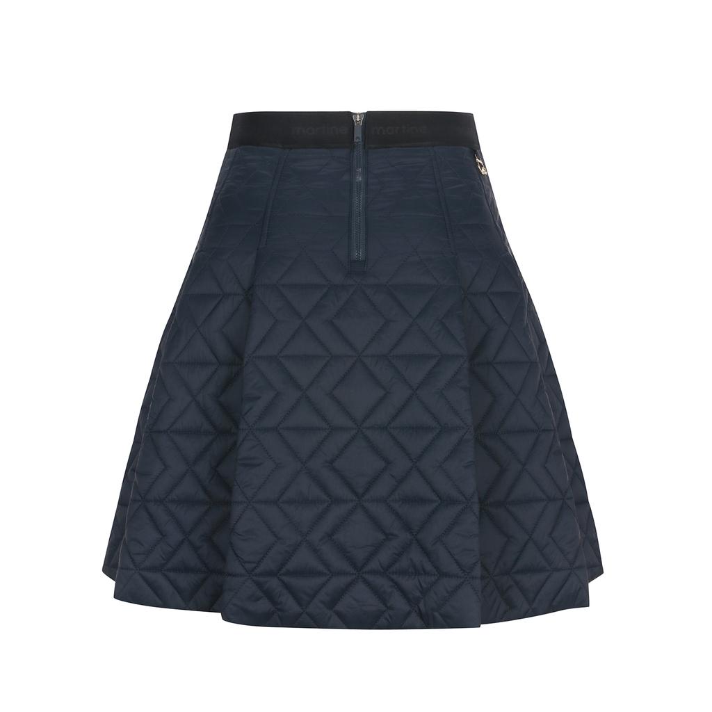 MARTINE GOLF Quilting Skirt_Navy