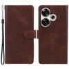 For Xiaomi Redmi Turbo 3 5G/Poco F6 5G Case Calf Texture Magnetic Clasp Leather Wallet Phone Cover