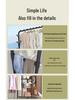 Floor-Standing Indoor Clothes Drying Rack and Coat/Hat Rack for Bedrooms and Dorms.