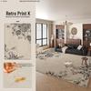 2025 Vintage French Living Room Carpet - Dirt-Resistant, Easy Care, Wash-Free, Light Luxury, High-End Floor Mat.