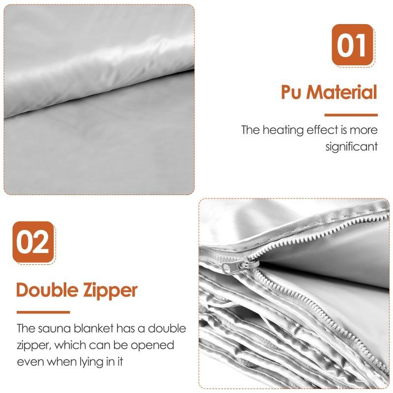 Home Spa & Beauty Salon FIR Sauna Blanket - Professional Waterproof Slimming Heating Weight Loss
