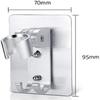 2Pcs Bathroom Shower Head Holder Adjustable Spray Wall Mounted Handheld Bracket