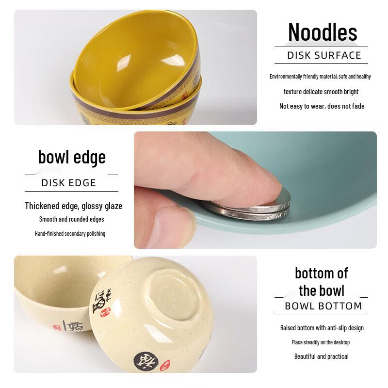 Melamine Rice & Soup Bowls