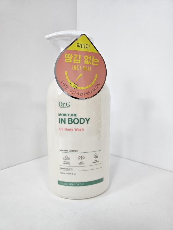 

Dr.G Moisture in Body 5.0 Body Wash 500ml (Sensitive Skin) (30670058)