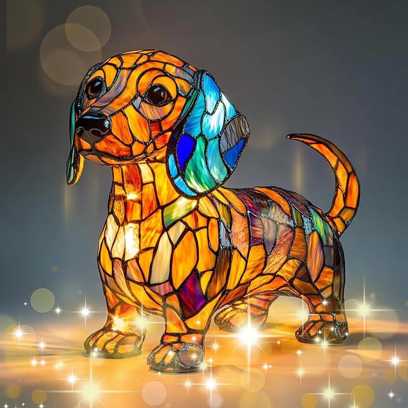 Лампа Corgi, ночник серии Dog Art, лампа French Bulldog, настольный ночник French Bulldog, окрашенный в смоляной цвет, лампы для декора дома (#К) #A