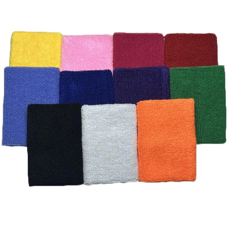 1/2/10 Pcs Towel Sports Wristbands Tennis Sweat Bands Wrist Guard For Basketball Volleyball Padel Fitness Sweatbands Wrist Wrap