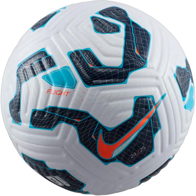 Nike Size 5 Soccer Ball Pu Unisex White Blue FZ3023-100 Size 5 Ball