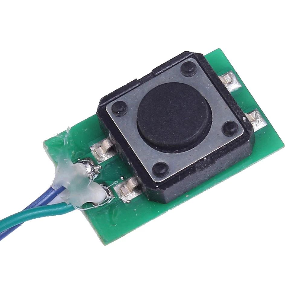 Sound Recorder Module Voice MP3 WAV Music Player with Loudspeaker Button Control 8M RAM Capacity DIY Music Box for Greeting Card