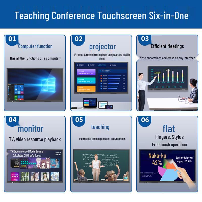 Qin Guan 55-inch Smart Interactive Whiteboard (CN Version)