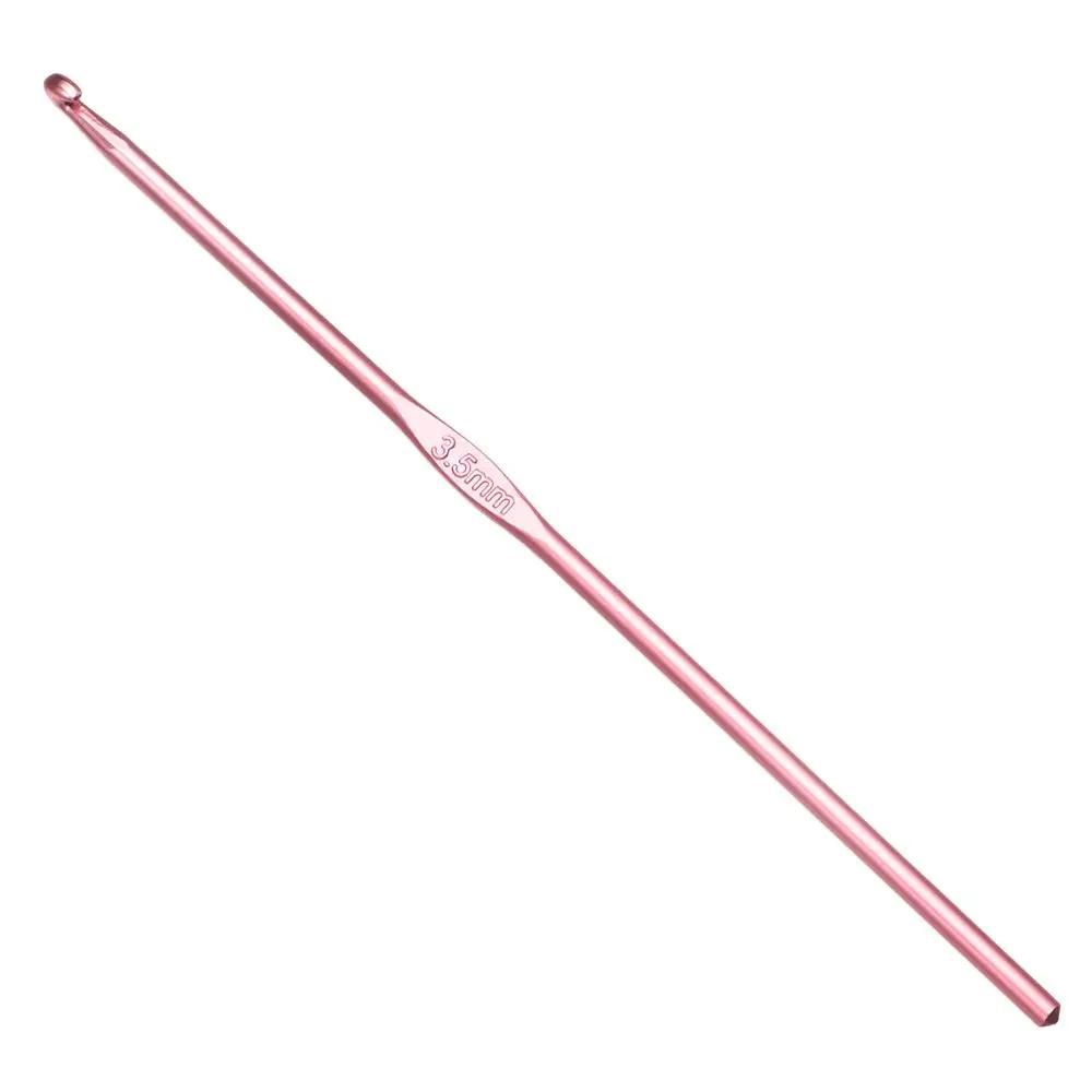 Colorful Knitting Crochet Aluminum Knitting Needle Crochet Needles Crochet Hook Set Sweater Stitch Tool Sewing Accessories