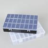 Practical 24 Grids Compartment Plastic Storage Box Jewelry Earring Bead Screw Holder Case Display Organizers Container Tool