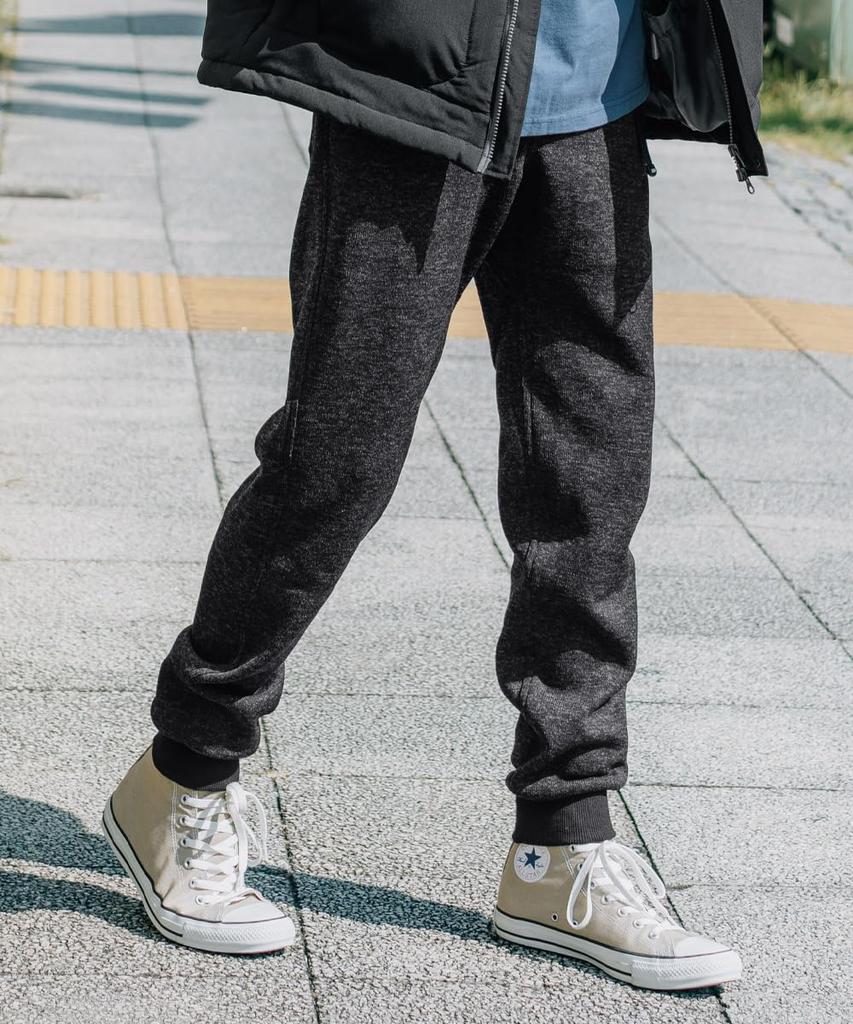 Cliff Mayer Men's Small Knit Fleece Climbing Pants, Brushed Lining, Charcoal